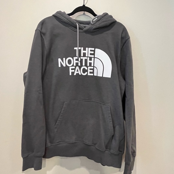 The North Face Men's Charcoal Hoodie - Picture 1 of 4